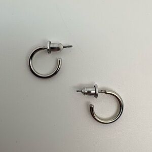 James Avery Silver Hoop Earrings (Discounted)
